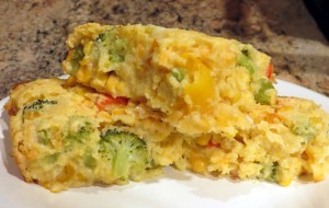 Heart Easy Corn Pudding with Veggies